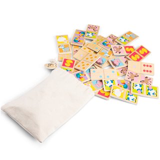 Domino game - animals